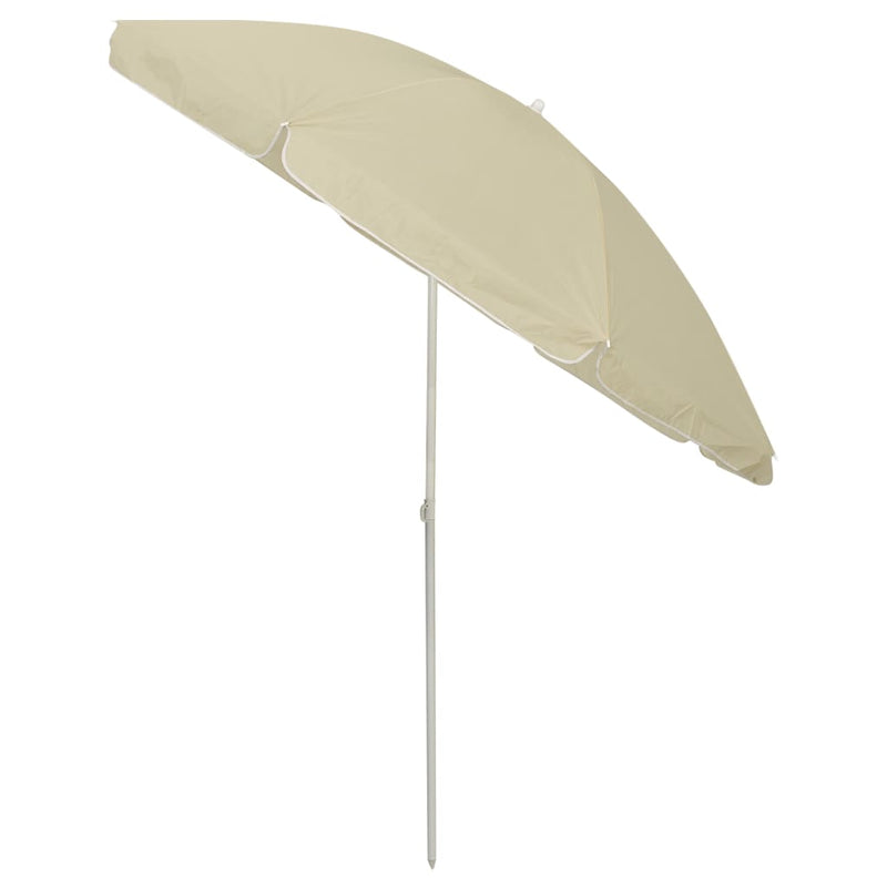vidaXL homoksárga strandnapernyő 240 cm