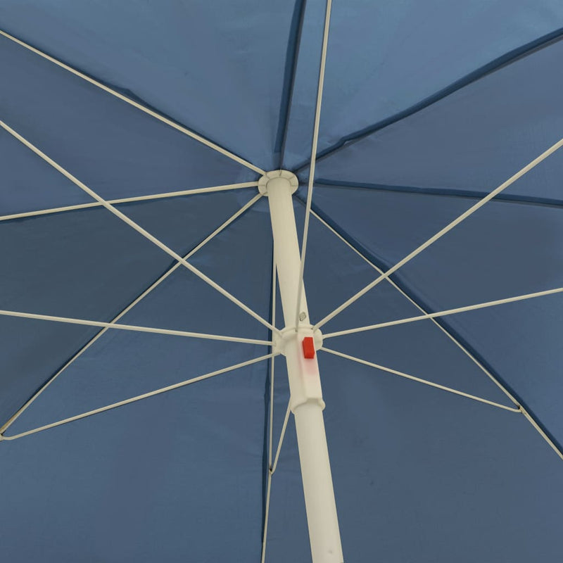 vidaXL kék strandnapernyő 240 cm