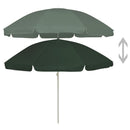 vidaXL zöld strandnapernyő 240 cm