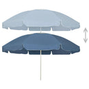 vidaXL kék strandnapernyő 240 cm