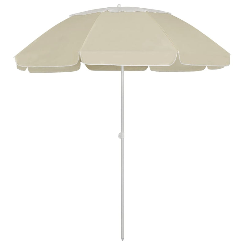 vidaXL homoksárga strandnapernyő 300 cm