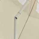 vidaXL homoksárga strandnapernyő 300 cm