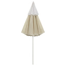 vidaXL homoksárga strandnapernyő 300 cm