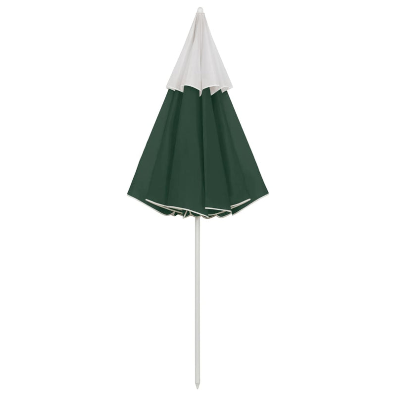 vidaXL zöld strandnapernyő 300 cm