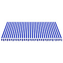 vidaXL kék és fehér csere napellenző ponyva 4,5 x 3,5 m