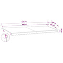 vidaXL krémszínű poliészter pótszövet napellenzőhöz 500x350 cm