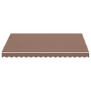 vidaXL barna csere napellenző ponyva 3 x 2,5 m