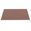 vidaXL barna poliészter pótszövet napellenzőhöz 300 x 250 cm