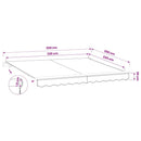 vidaXL barna poliészter pótszövet napellenzőhöz 350 x 250 cm
