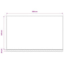 vidaXL barna poliészter pótszövet napellenzőhöz 600x350 cm