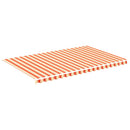 vidaXL sárga és narancssárga poliészter pótszövet napellenzőhöz 500 x 300 cm