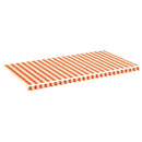 vidaXL sárga és narancssárga poliészter pótszövet napellenzőhöz 600 x 300 cm