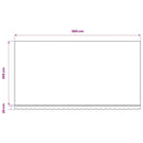 vidaXL sárga és narancssárga poliészter pótszövet napellenzőhöz 600 x 300 cm