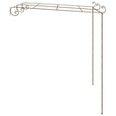 vidaXL antik barna vas kerti pergola 3 x 3 x 2,5 m