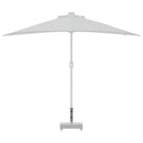 vidaXL világosszürke gránit napernyőtalp 45 x 25 x 8,3 cm