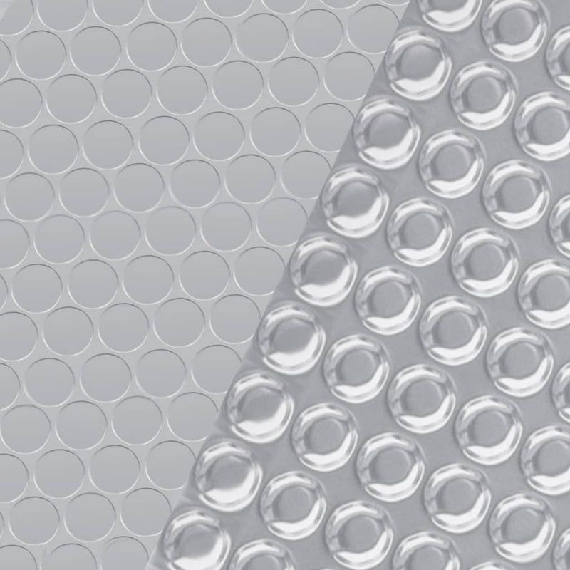 vidaXL ezüst polietilén medencetakaró 600 x 300 cm