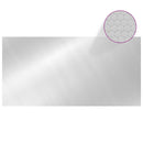 vidaXL ezüst polietilén medencetakaró 975 x 488 cm