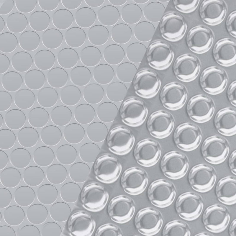 vidaXL ezüstszínű négyszögletes PE medencetakaró 600 x 400 cm