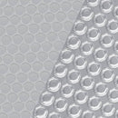 vidaXL ezüstszínű négyszögletes PE medencetakaró 800 x 500 cm