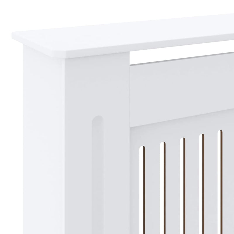 vidaXL fehér MDF radiátorburkolat 78 cm