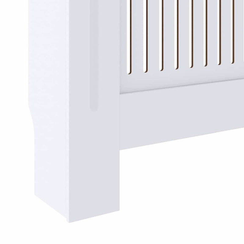 vidaXL fehér MDF radiátorburkolat 78 cm