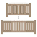 vidaXL MDF radiátorburkolat 205 cm