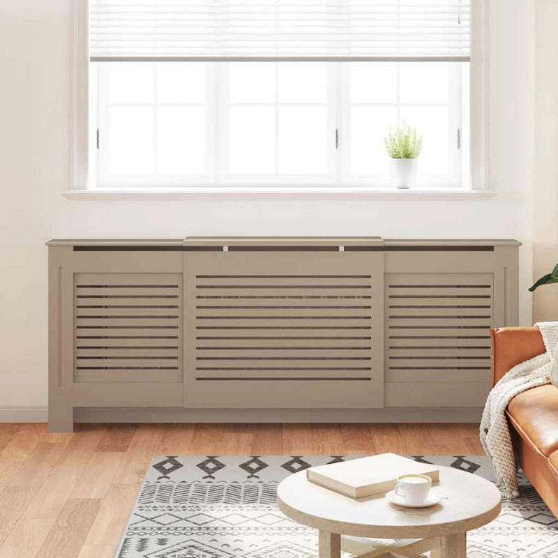 vidaXL MDF radiátorburkolat 205 cm