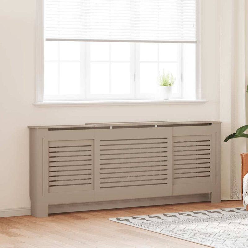 vidaXL MDF radiátorburkolat 205 cm
