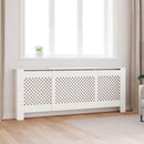 vidaXL fehér MDF radiátorburkolat 205 cm