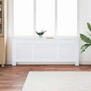 vidaXL fehér MDF radiátorburkolat 205 cm