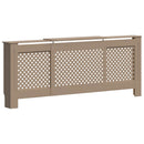 vidaXL MDF radiátorburkolat 205 cm