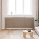 vidaXL MDF radiátorburkolat 205 cm
