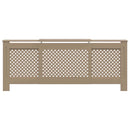 vidaXL MDF radiátorburkolat 205 cm