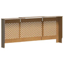 vidaXL MDF radiátorburkolat 205 cm