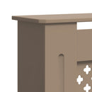 vidaXL MDF radiátorburkolat 205 cm