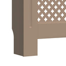 vidaXL MDF radiátorburkolat 205 cm
