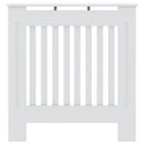 vidaXL fehér MDF radiátorburkolat 78 cm