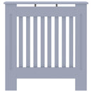 vidaXL szürke MDF radiátorburkolat 78 cm