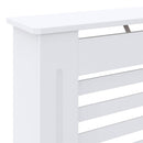vidaXL fehér MDF radiátorburkolat 78 cm