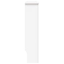 vidaXL fehér MDF radiátorburkolat 78 cm