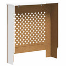 vidaXL fehér MDF radiátorburkolat 78 cm