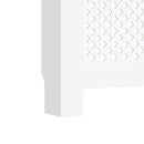 vidaXL fehér MDF radiátorburkolat 78 cm