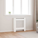 vidaXL fehér MDF radiátorburkolat 78 cm