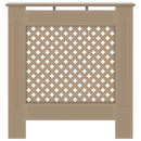 vidaXL MDF radiátorburkolat 78 cm