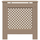 vidaXL MDF radiátorburkolat 78 cm