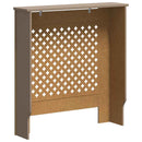 vidaXL MDF radiátorburkolat 78 cm