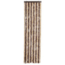 vidaXL bézs és világosbarna zsenília rovarfüggöny 56 x 200 cm