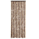 vidaXL bézs és világosbarna zsenília rovarfüggöny 56 x 200 cm