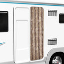 vidaXL bézs és világosbarna zsenília rovarfüggöny 56 x 200 cm