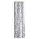 vidaXL fehér és szürke zsenília rovarfüggöny 56 x 200 cm